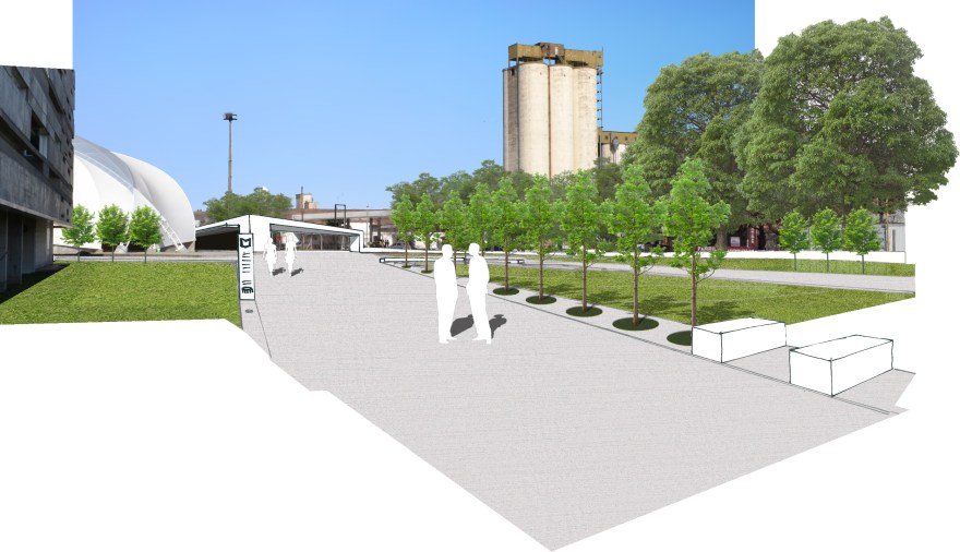 Croquis Hacia la carpa (1)